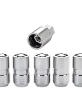 McGard Wheel Lock Nut Set - 5pk. (Cone Seat) M14X1.5 / 22mm Hex / 1.639in OAL - Chrome                                     - 24515 - Image 3