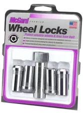 McGard Wheel Lock Nut Set - 4pk. (Tuner / Cone Seat) M14X1.5 / 1in. Hex / 1.935in. Length - Chrome                                     - 25110 - Image 3