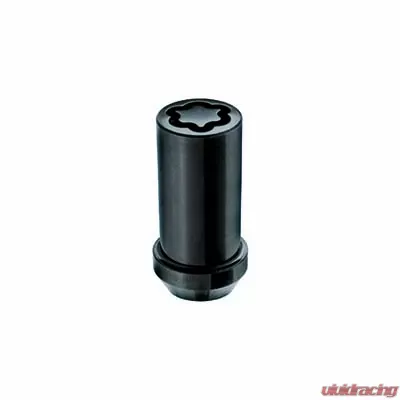 McGard Wheel Lock Nut Set - 4pk. (Tuner / Cone Seat) M14X1.5 / 22mm Hex / 1.648in. Length - Black - 25116