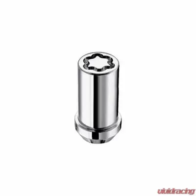 McGard Wheel Lock Nut Set - 4pk. (Tuner / Cone Seat) 1/2-20 / 13/16 Hex / 1.60in. Length - Chrome - 25240