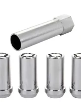 McGard Wheel Lock Nut Set - 4pk. (Tuner / Cone Seat) 1/2-20 / 13/16 Hex / 1.60in. Length - Chrome                                     - 25240 - Image 3