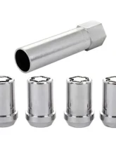 McGard Wheel Lock Nut Set - 4pk. (Tuner / Cone Seat) M12X1.5 / 13/16 Hex / 1.24in. Length - Chrome                                     - 25257 - Image 3