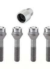 McGard Wheel Lock Bolt Set - 4pk. (Cone Seat) M12X1.5 / 17mm Hex / 49.2mm Shank Length - Chrome                                     - 27014 - Image 3