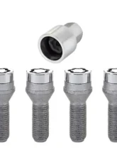 McGard Wheel Lock Bolt Set - 4pk. (Cone Seat) M14X1.5 / 17mm Hex / 31.0mm Shank Length - Chrome                                     - 27205 - Image 3