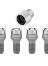 McGard Wheel Lock Bolt Set - 4pk. (Cone Seat) M12X1.25 / 17mm Hex / 22.0mm Shank Length - Chrome                                     - 27216 - Image 3