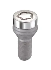 McGard Wheel Lock Bolt Set - 4pk. (Cone Seat) M12X1.25 / 19mm Hex / 25.6mm Shank Length - Chrome                                     - 27261 - Image 2