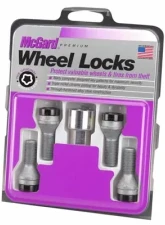 McGard Wheel Lock Bolt Set - 4pk. (Cone Seat) M12X1.25 / 17mm Hex / 22.0mm Shank Length - Black                                     - 27316 - Image 3