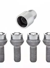 McGard Wheel Lock Bolt Set - 4pk. (Radius Seat) M12X1.5 / 17mm Hex / 27.9mm Shank Length - Chrome                                     - 28172 - Image 3