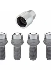 McGard Wheel Lock Bolt Set - 4pk. (Radius Seat) M14X1.5 / 17mm Hex / 27.0mm Shank Length - Chrome                                     - 28174 - Image 3