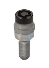McGard Wheel Lock Bolt Set - 4pk. (Radius Seat) M14X1.5 / 17mm Hex / 28.2mm Shank Length - Black                                     - 28320 - Image 2