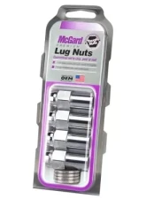 McGard Hex Lug Nut (Long Shank - .946in.) M12X1.5 / 13/16 Hex / 1.85in. Length (4-pack) - Chrome                                     - 62002 - Image 3