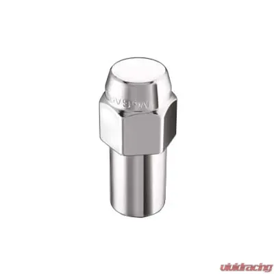 McGard Hex Lug Nut (Long Shank - .946in.) M12X1.5 / 13/16 Hex / 1.85in. Length (4-pack) - Chrome - 62002