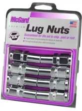 McGard Hex Lug Nut (Long Shank - 1in. / Duplex) 1/2-20 / 7/8 Hex / 2.425in. Length (8-Pack) - Chrome                                     - 62820 - Image 3