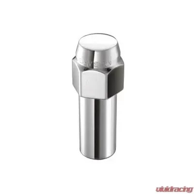 McGard Hex Lug Nut (X-Long Shank) M12X1.5 CTR Washer / 13/16 Hex / 2.27in. Length (4-Pack) - Chrome - 63016