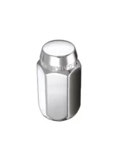 McGard Hex Lug Nut (Cone Seat) M12X1.25 / 13/16 Hex / 1.28in. Length (4-Pack) - Chrome                                     - 64003 - Image 2
