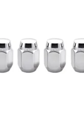 McGard Hex Lug Nut (Cone Seat) M12X1.25 / 13/16 Hex / 1.28in. Length (4-Pack) - Chrome                                     - 64003 - Image 3