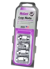 McGard Hex Lug Nut (Cone Seat Bulge Style) 7/16-20 / 3/4 Hex / 1.45in. Length (4-Pack) - Chrome                                     - 64011 - Image 3