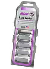 McGard Hex Lug Nut (Cone Seat) M14X1.5 / 13/16 Hex / 1.945in. Length (4-Pack) - Chrome                                     - 64021 - Image 3