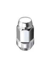 McGard Hex Lug Nut (Cone Seat Bulge Style) M14X1.5 / 13/16 Hex / 1.945in. Length (4-Pack) - Chrome                                     - 64023 - Image 2