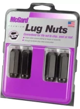 McGard Hex Lug Nut (Cone Seat) M14X2.0 / 13/16 Hex / 2.25in. Length (4-Pack) - Black                                     - 64025 - Image 3
