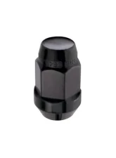 McGard Hex Lug Nut (Cone Seat Bulge Style) 1/2-20 / 3/4 Hex / 1.45in. Length (4-pack) - Black                                     - 64029 - Image 2