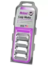 McGard Hex Lug Nut (Cone Seat) M14X1.5 / 22mm Hex / 1.635in. Length (4-Pack) - Chrome                                     - 64069 - Image 3