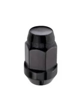 McGard Hex Lug Nut (Cone Seat Bulge Style) M14X1.5 / 22mm Hex / 1.635in. Length (4-Pack) - Black                                     - 64074 - Image 2