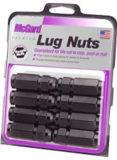 McGard Hex Lug Nut (Cone Seat / Duplex) 9/16-18 / 7/8 Hex / 2.5in. Length (8-Pack) - Black                                     - 64816 - Image 3