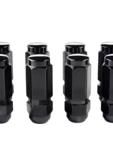McGard Hex Lug Nut (Cone Seat / Duplex) 9/16-18 / 7/8 Hex / 2.5in. Length (8-Pack) - Black                                     - 64816 - Image 3