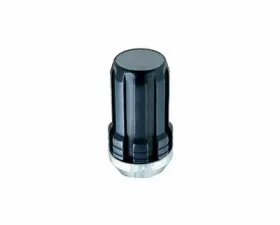 McGard SplineDrive Lug Nut (Cone Seat) 1/2-20 / 1.60in. Length (Box of 50) - Black (Req. Tool)