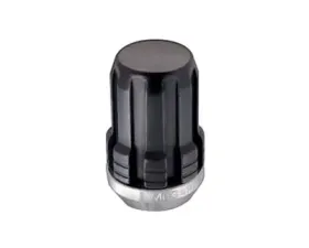 McGard SplineDrive Lug Nut (Cone Seat) M12X1.25 / 1.24in. Length (Box of 50) - Black (Req. Tool)