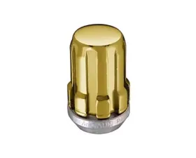 McGard SplineDrive Lug Nut (Cone Seat) M12X1.25 / 1.24in. Length (Box of 50) - Gold (Req. Tool)
