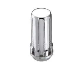 McGard SplineDrive Lug Nut (Cone Seat) M14X1.5 / 1.935in. Length (Box of 50) - Chrome (Req. Tool)