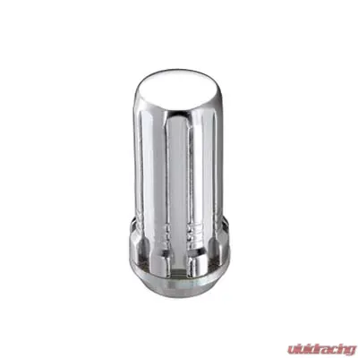 McGard SplineDrive Lug Nut (Cone Seat) M14X1.5 / 1.935in. Length (Box of 50) - Chrome (Req. Tool) - 65024
