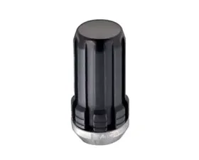McGard SplineDrive Lug Nut (Cone Seat) M14X1.5 / 1.935in. Length (Box of 50) - Black (Req. Tool)