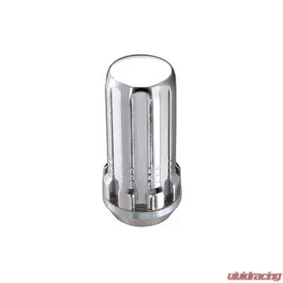 McGard SplineDrive Lug Nut (Cone Seat) M14X1.5 / 1.648in. Length (Box of 50) - Chrome (Req. Tool) - 65036