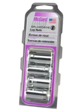 McGard SplineDrive Lug Nut (Cone Seat) M14X1.5 / 1.935in. Length (4-Pack) - Chrome (Req. Tool)                                     - 65310 - Image 3
