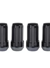 McGard SplineDrive Lug Nut (Cone Seat) 1/2-20 / 1.60in. Length (4-Pack) - Black (Req. Tool)                                     - 65340BK - Image 3