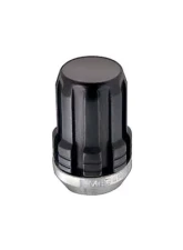 McGard SplineDrive Lug Nut (Cone Seat) M12X1.5 / 1.24in. Length (4-Pack) - Black (Req. Tool)                                     - 65357BK - Image 2