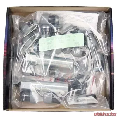 McGard SplineDrive Tuner 4 Lug Install Kit w/Locks & Tool (Cone) M12X1.25 / 13/16 Hex - Blk - 65454BK