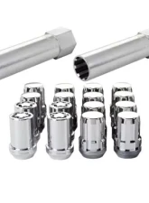 McGard SplineDrive Tuner 4 Lug Install Kit w/Locks & Tool (Cone) M12x1.25 / 13/16 Hex - Chrome (CS)                                     - 65454CN - Image 3