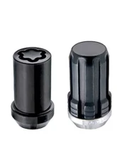 McGard SplineDrive Tuner 5 Lug Install Kit w/Locks & Tool (Cone) 1/2-20 / 13/16 Hex / 1.6in. L - Blk                                     - 65540BK - Image 2