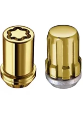 McGard SplineDrive Tuner 5 Lug Install Kit w/Locks & Tool (Cone) M12X1.25 / 13/16 Hex - Gold                                     - 65554GD - Image 2