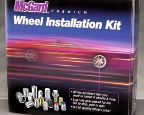McGard SplineDrive Tuner Jeep 23pc. Kit (Cone) 1/2-20 / 13/16 Hex (18 Lug Nuts / 5 Locks) - Chrome