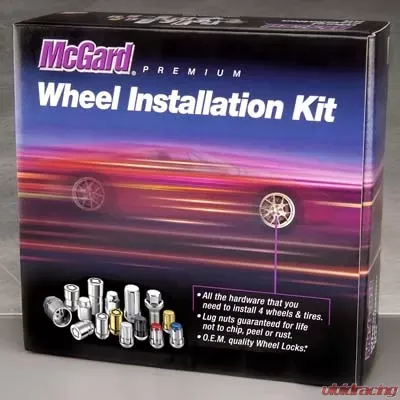 McGard SplineDrive Tuner Jeep 23pc. Kit (Cone) 1/2-20 / 13/16 Hex (18 Lug Nuts / 5 Locks) - Chrome - 65562