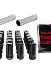 McGard SplineDrive Tuner 6 Lug Install Kit w/Locks & Tool (Cone) M14X1.5 / 22mm Hex - Blk                                     - 65630BK - Image 3