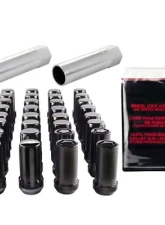 McGard SplineDrive Tuner 8 Lug Install Kit w/Locks & Tool (Cone) M14X1.5 / 1in. Hex - Blk                                     - 65810BK - Image 3