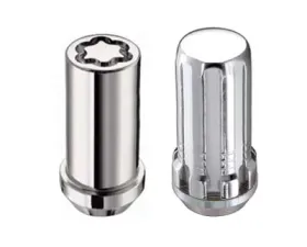 McGard SplineDrive Tuner 8 Lug Install Kit w/Locks & Tool (Cone) M14X1.5 / 1in. Hex - Chrome
