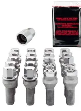 McGard 5 Lug Hex Install Kit w/Locks (Cone Seat Bolt) M12X1.5 / 17mm Hex / 25.5mm Shank L. - Chrome                                     - 67179 - Image 3