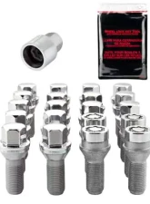 McGard 5 Lug Hex Install Kit w/Locks (Cone Seat Bolt) M14X1.25 / 17mm Hex / 27.5mm Shank L. - Chrome                                     - 67226 - Image 3